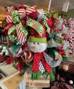 Snowman Wreath